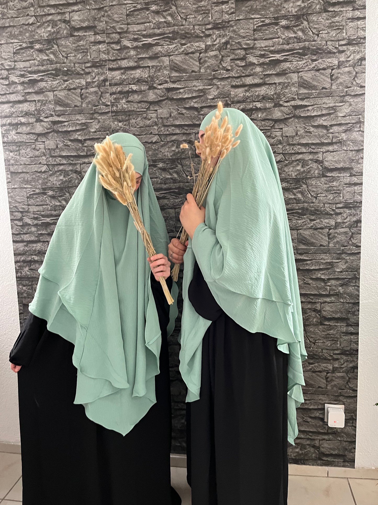 Khimar zweilagig